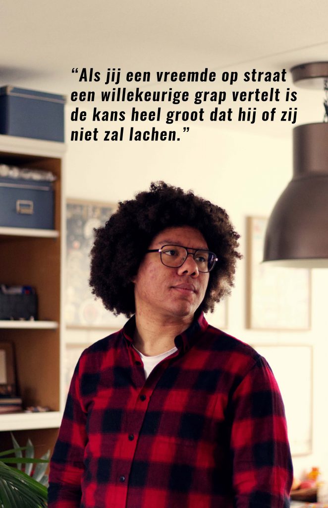 Het kennen van je publiek is volgens Martens het allerbelangrijkste.
Interview met comedian Zuva Martens - Spilwoord